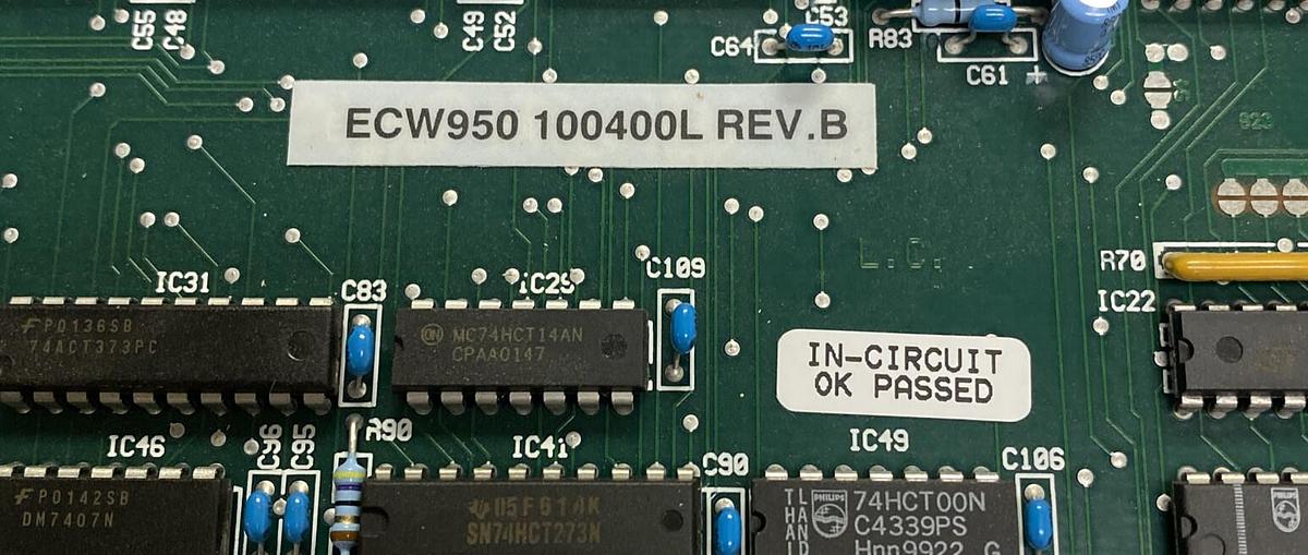 Used THERMO ELECTRIC,ECW950-100400L,CONTROL INTERFACE BOARD