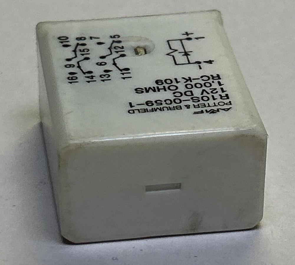Used POTTER & BRUMFIELD,R10S00591,RELAY