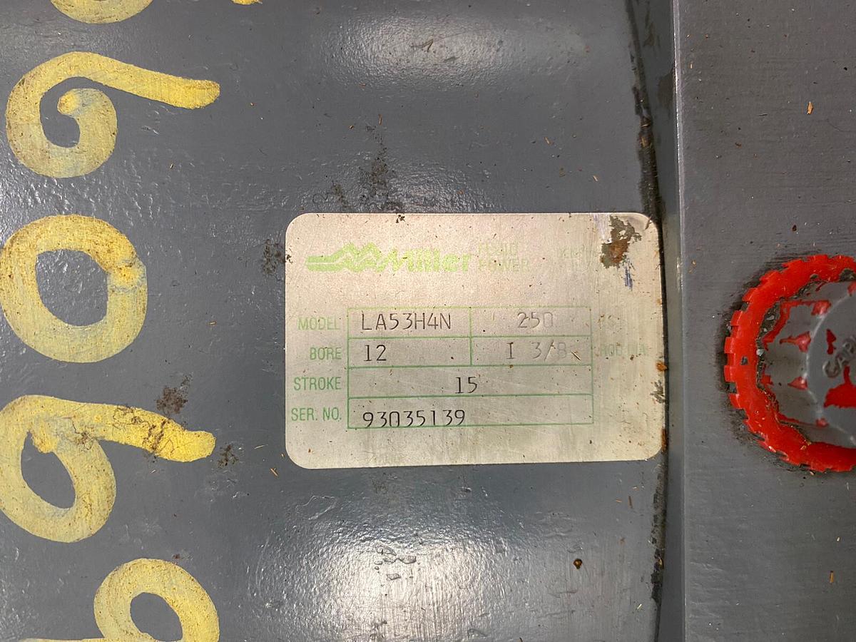 Miller Fluid Power,LA53H4N,PNEUMATIC CYLINDER BORE 12 STROKE 15 ROD DIA 1-3/8