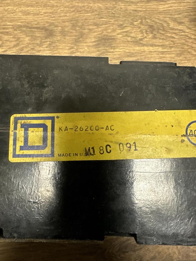 Square D,KA26200AC,2 Pole 200Amp 600VAC I Line Circuit Breaker