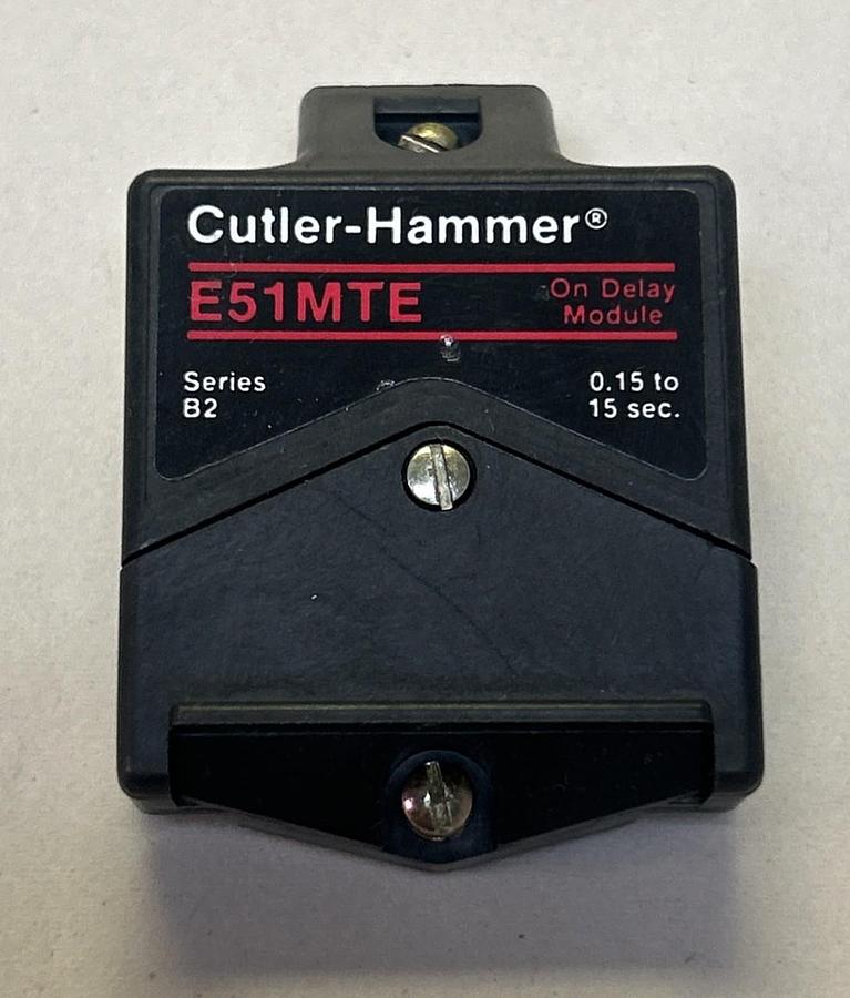 CUTLER-HAMMER,E51MTE,TIME DELAY MODULE NOS