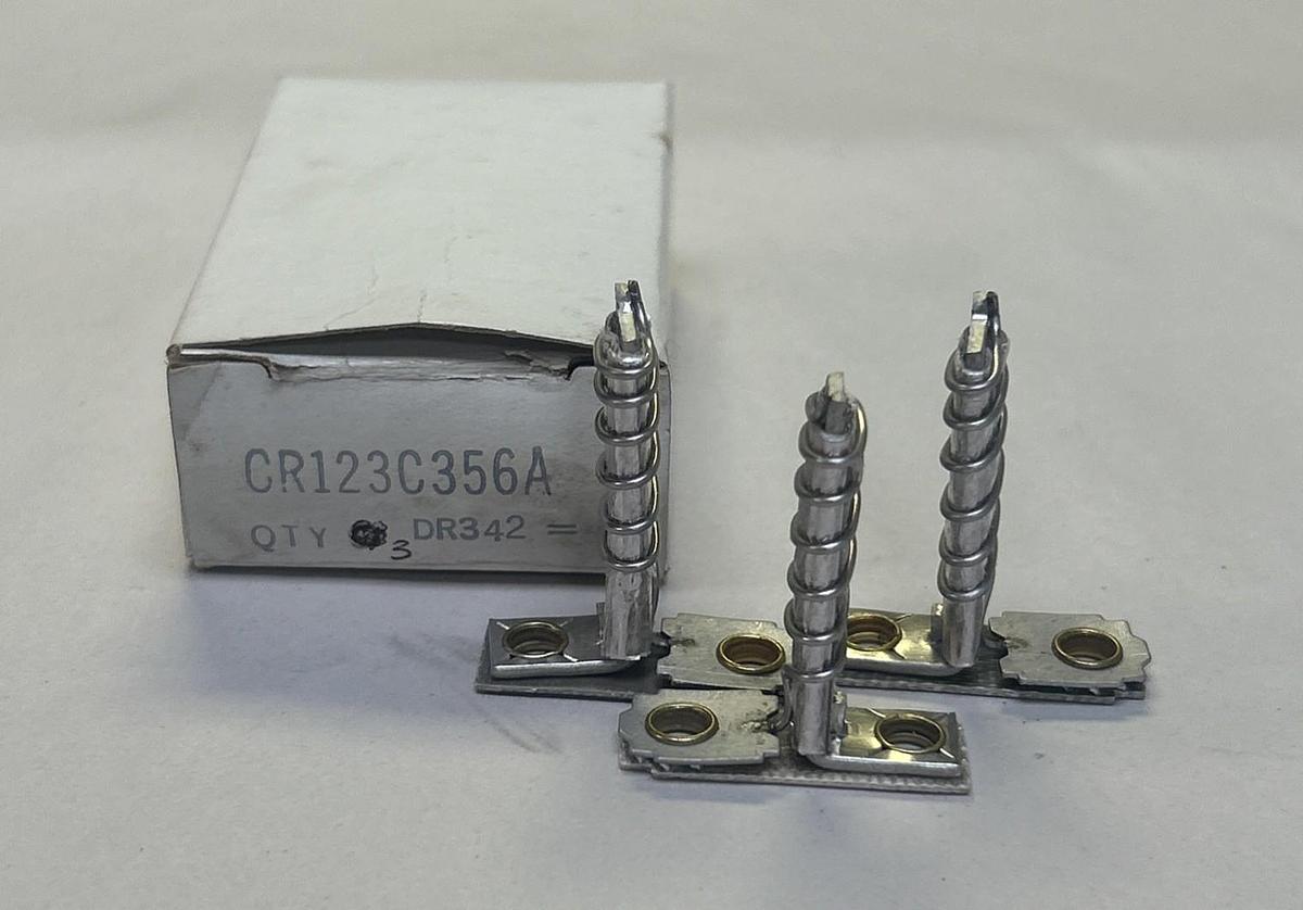 GENERAL ELECTRIC,CR123C356A,OVERLOAD HEATER ELEMENT BOX OF 3 NOS