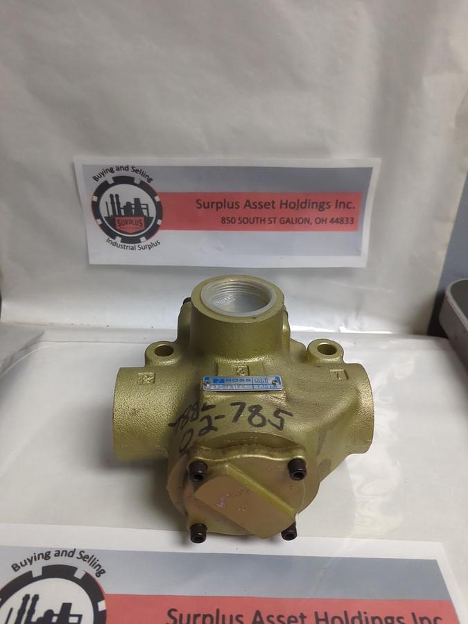 Used ROSS CONTROLS,2754A6001,PNEUMATIC DIRECTIONAL CONTROL VALVE 3-WAY PRE-OWNED