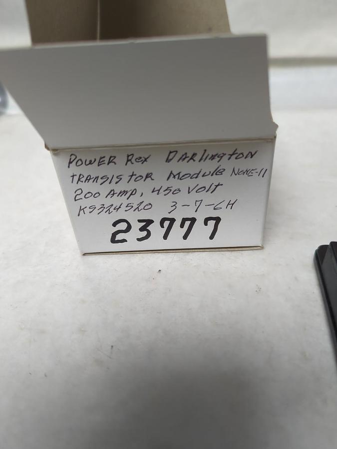 Used POWEREX DARLINGTON,KS32420,TRANSISTOR MODULE 200 AMP 450V PRE-OWNED