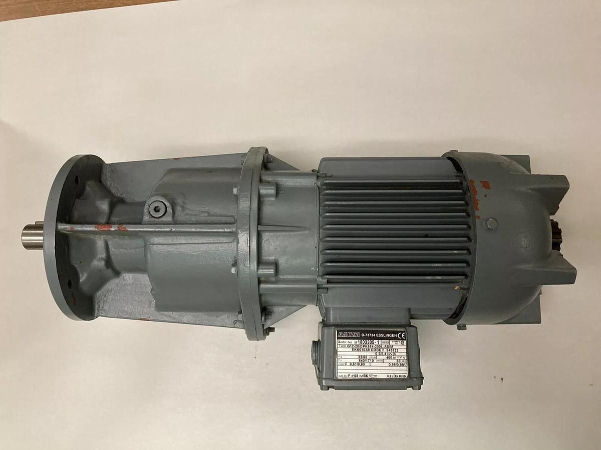 Used Bauer,D-73734,Esslingen 1803205-1 Electric Motor 60Hz