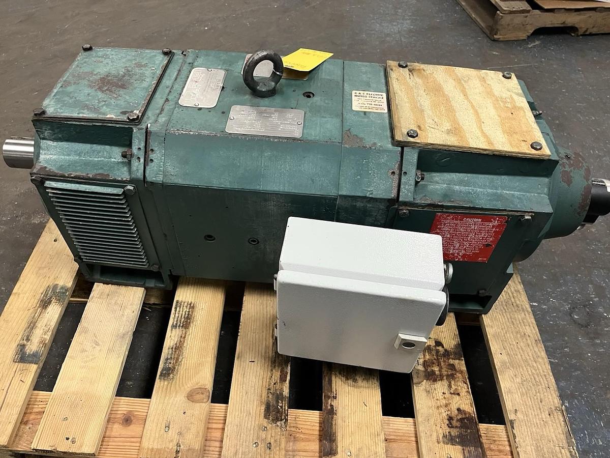 Used RELIANCE,LC2512ATZ,DC MOTOR 40HP 1750/2975RPM 500VDC