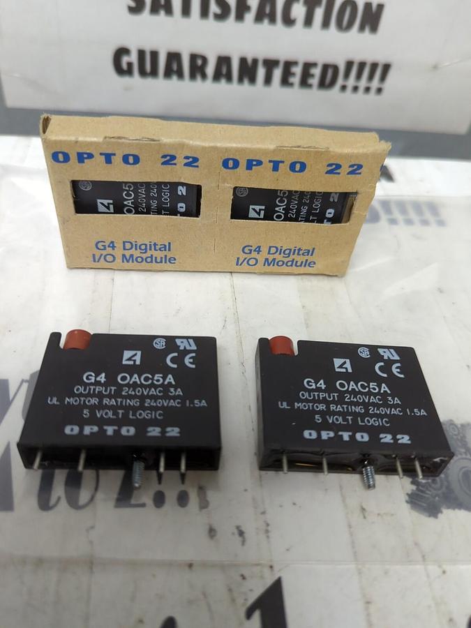 OPTO 22,OAC5A,OUTPUT MODULE/RELAY 5 VOLT LOGIC LOT OF 4 NOS