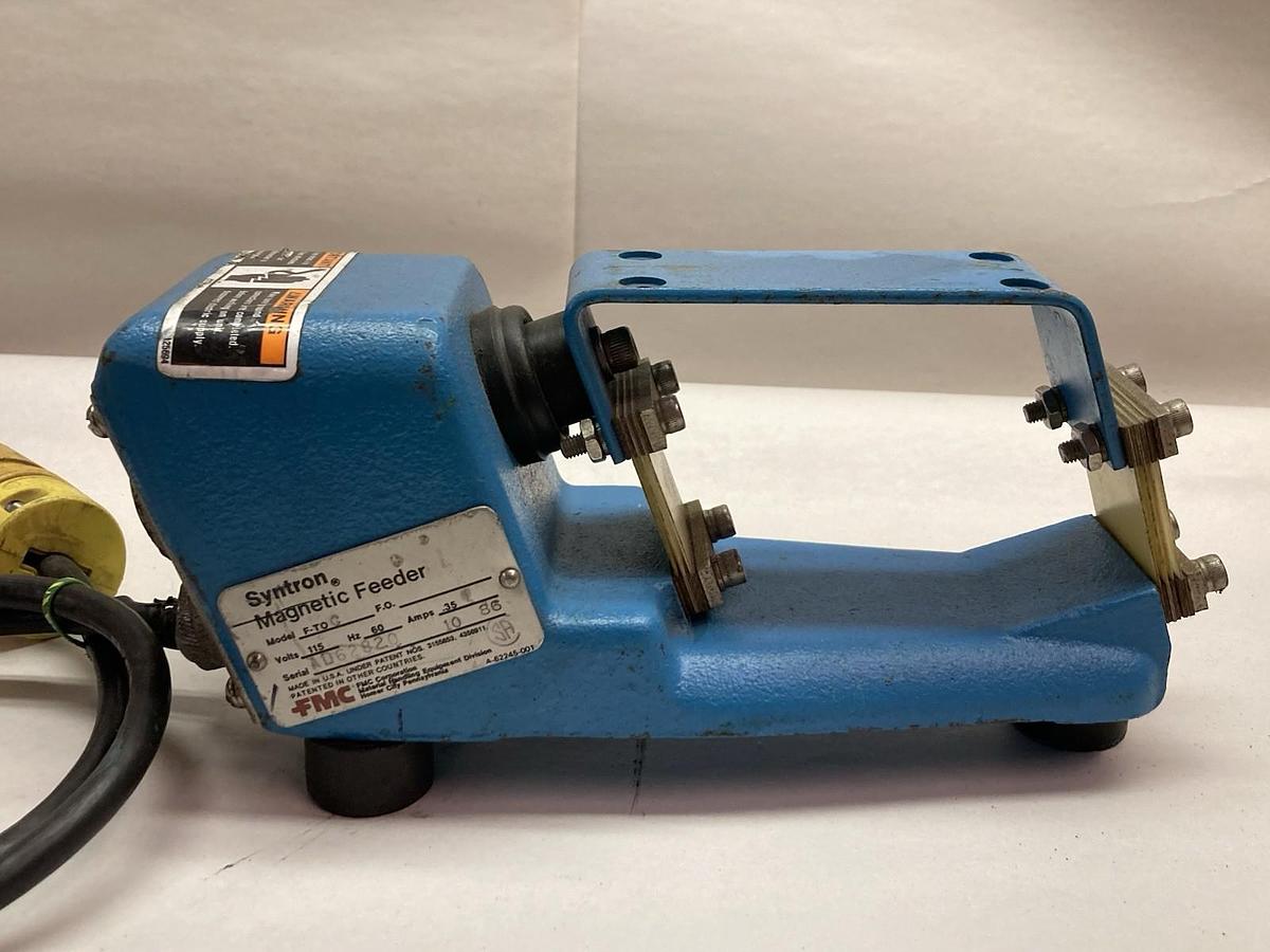 Used Syntron,Model F-TOC,Magnetic Feeder 115V 60Hz 0.35A