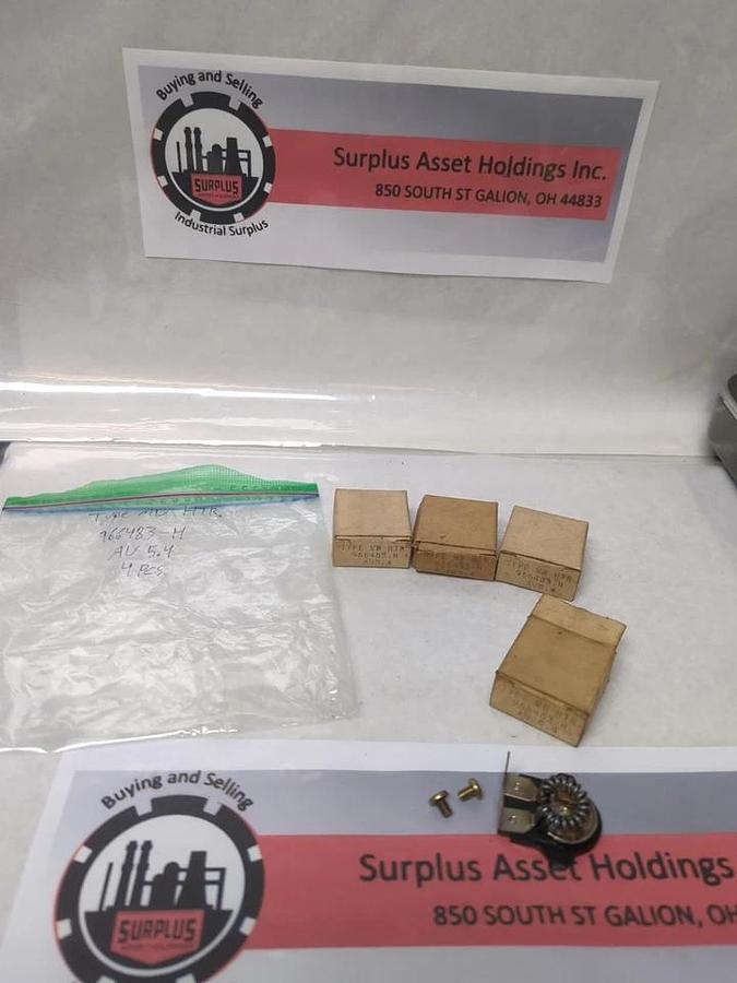 WESTINGHOUSE,966-483-H,TYPE MW OVERLOAD THERMAL HEATER RELAY LOT OF 4 NOS