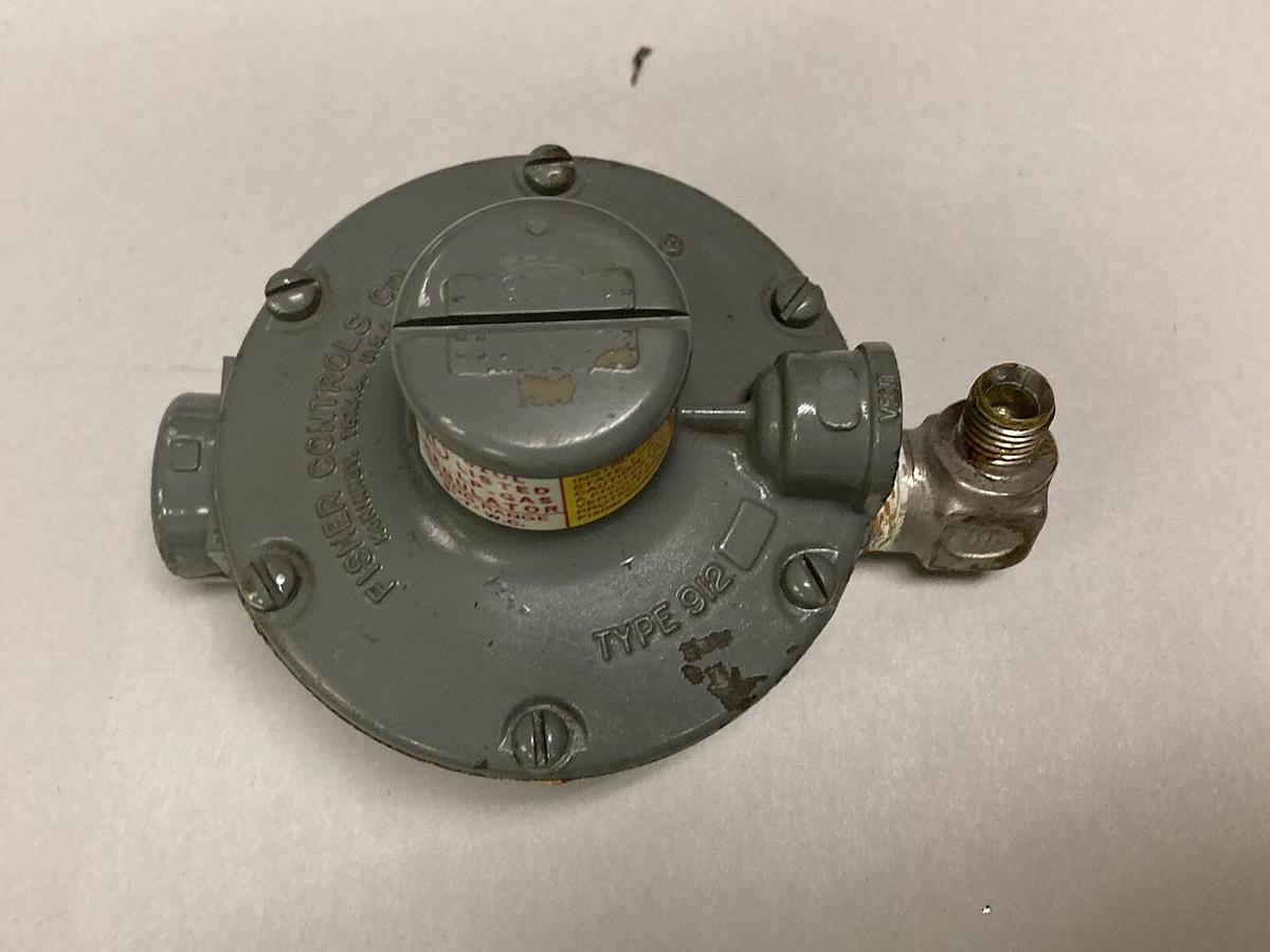 Used Fisher,Type 912,Pressure Reducing Regulator 250PSI