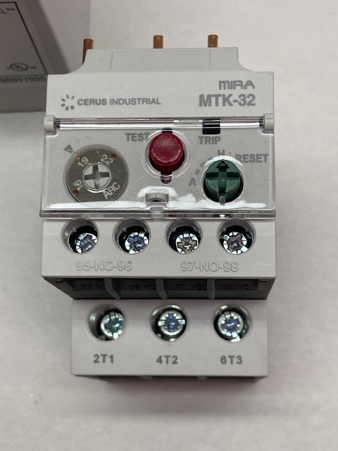 Cerus Industrial,MTK-32/3K 22S,Thermal Overload Relay 50/60Hz