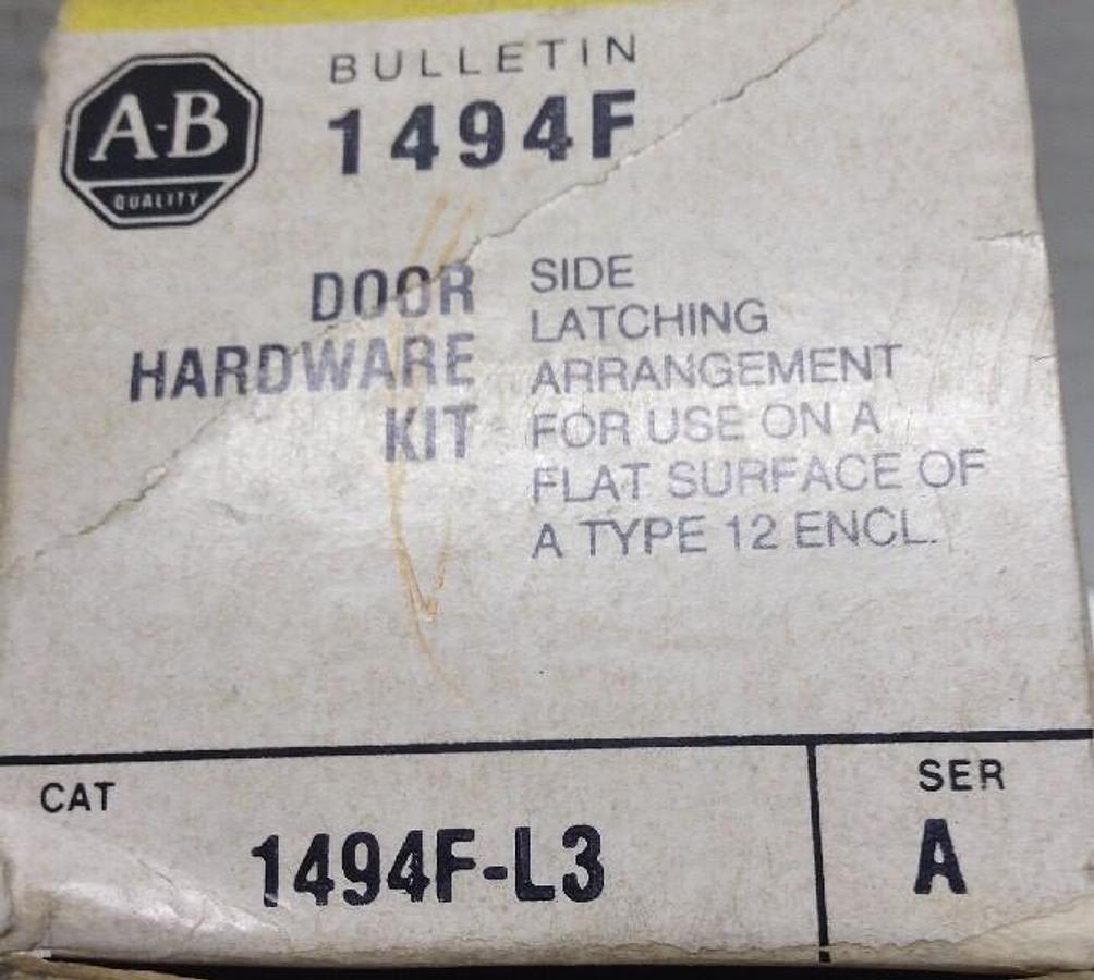 Allen-Bradley,1494-L3,Door Hardware Kit Side Latching Arrangement Series A