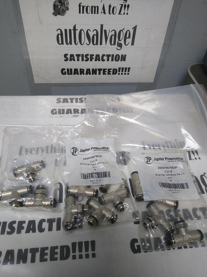 JUPITER PNEUMATICS,2555706765JP,6MMX1/8 IN SWIVEL MALE BRANCH TEE LOT OF 13