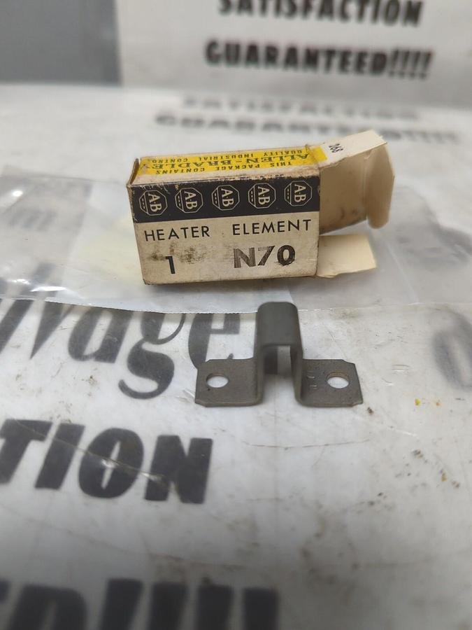 ALLEN BRADLEY,N70,THERMAL OVERLOAD HEATER ELEMENT NOS