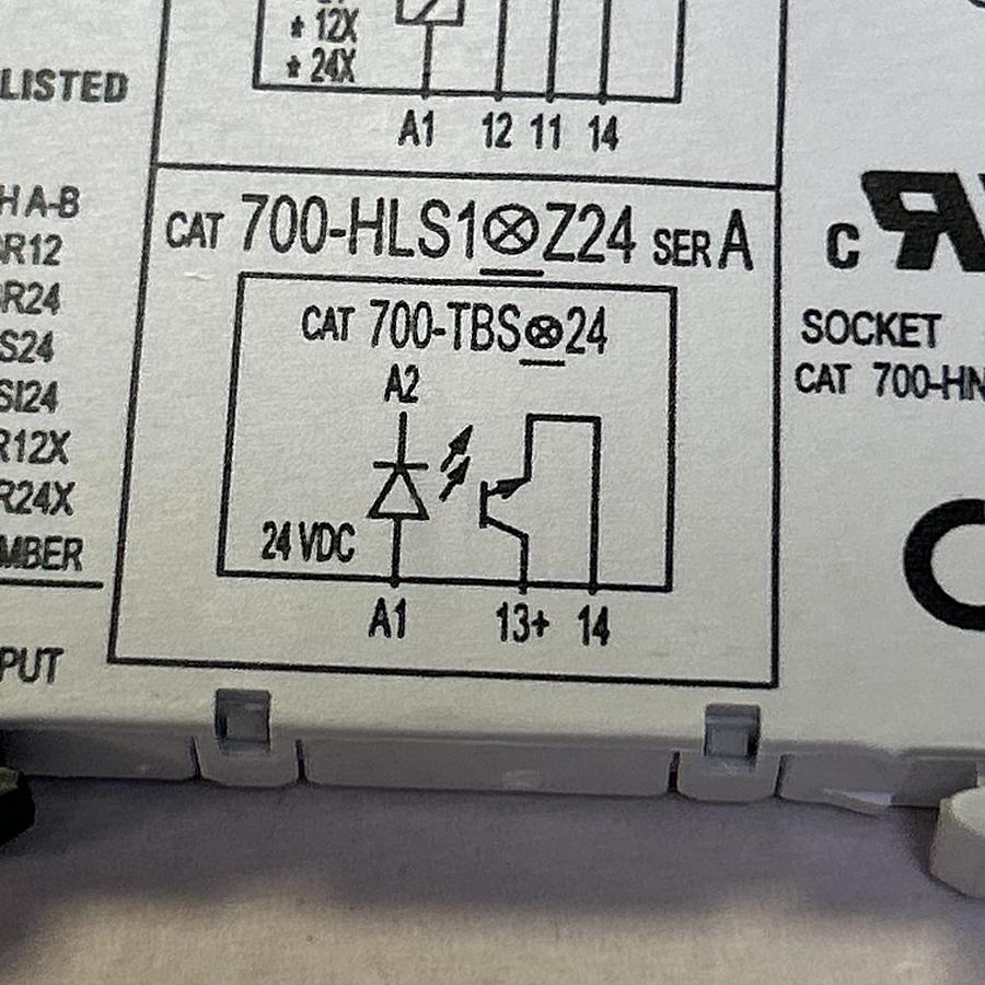 ALLEN BRADLEY,700-HLS1Z24,TERMINAL BLOCK RELAY NOS