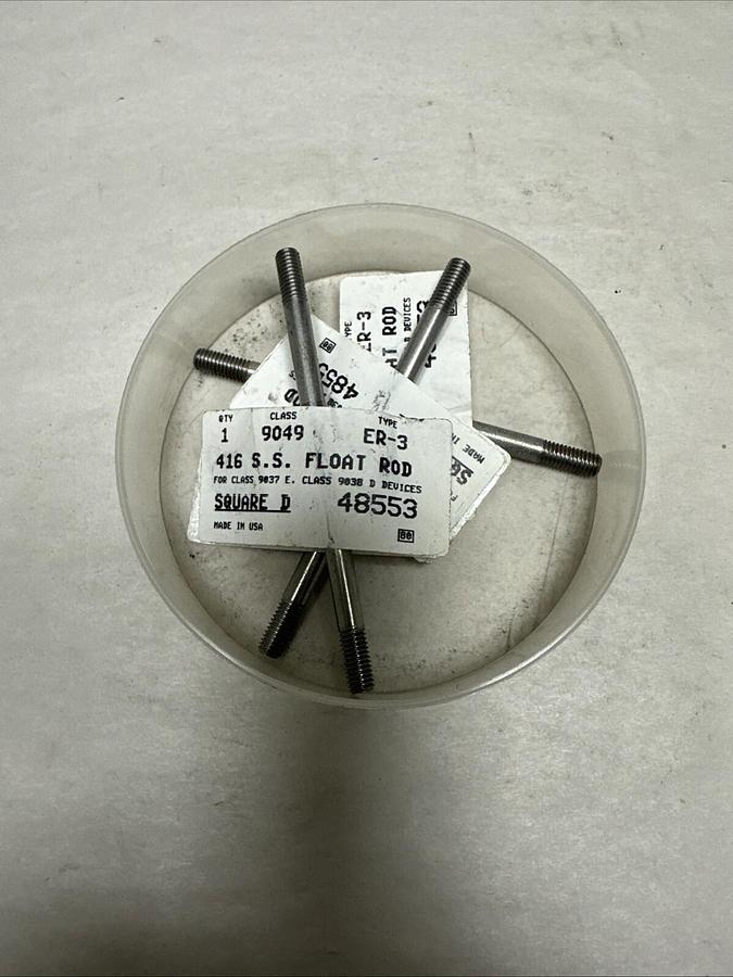 Square D,9049-ER-3,48553 SS Float Rod  LOT of 3