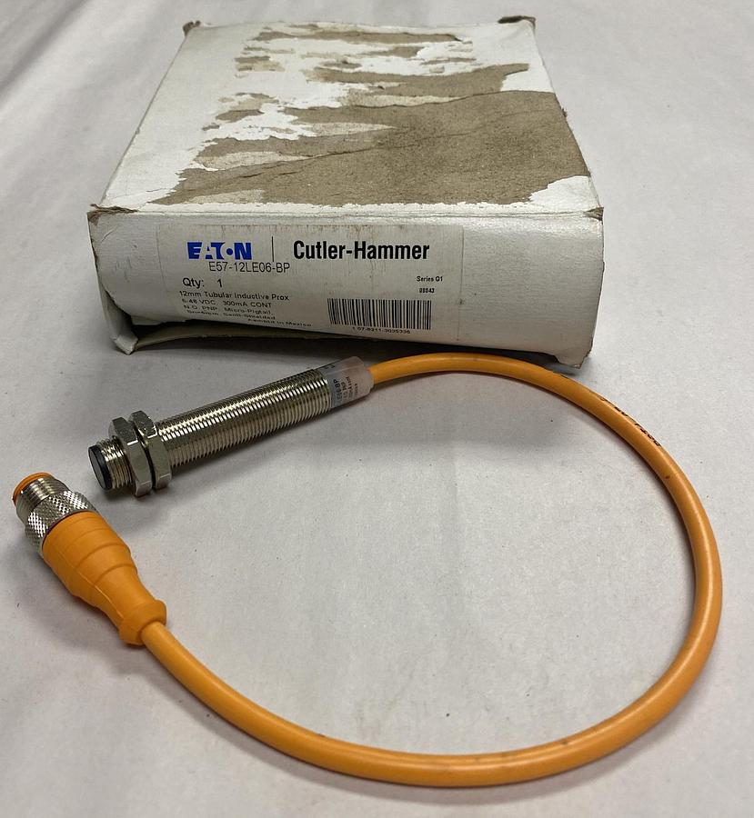 Eaton,E57-12LE06-BP,Inductive Proximity Switch NOS