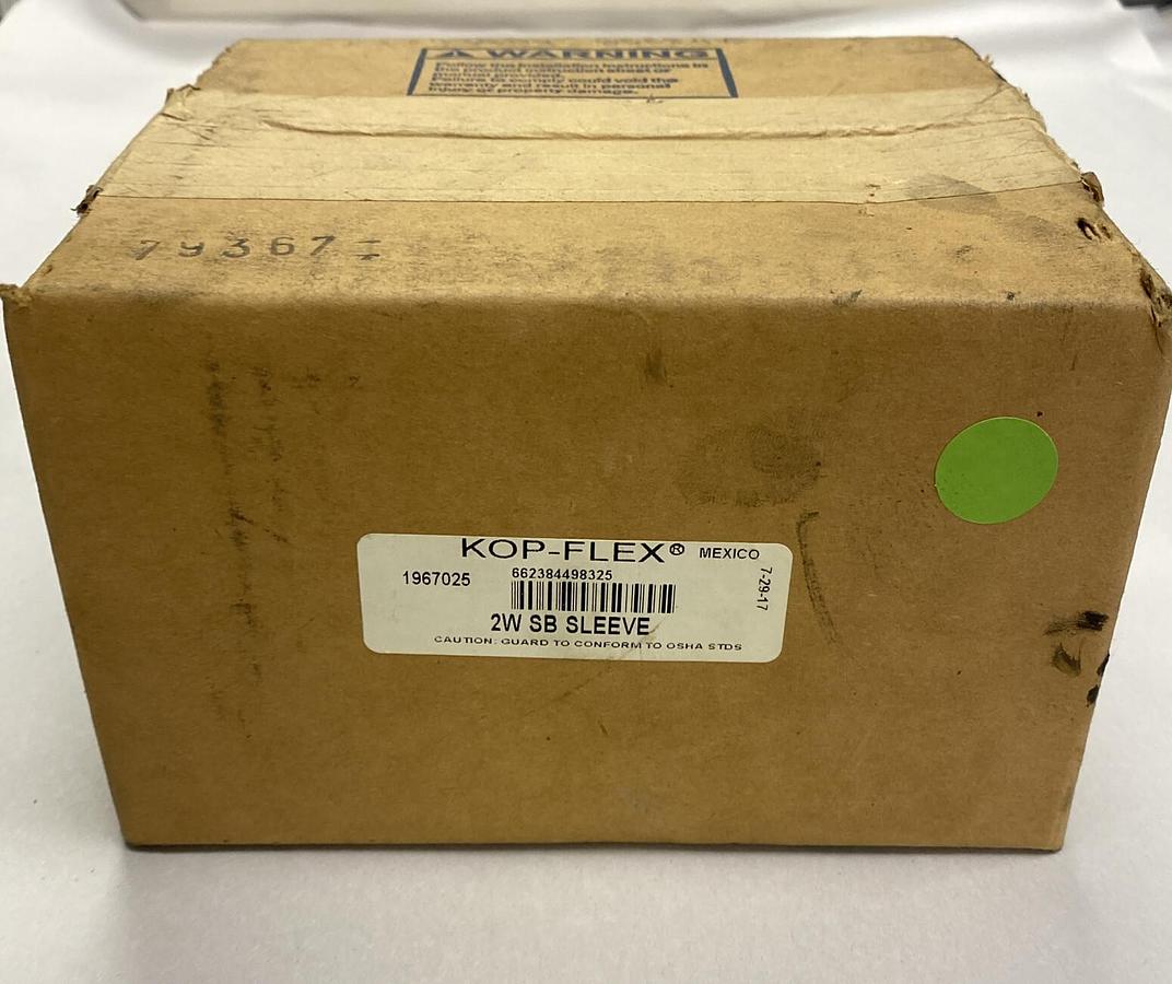 Used KOP-FLEX,1967025,2W-SB-SLEEVE NOS