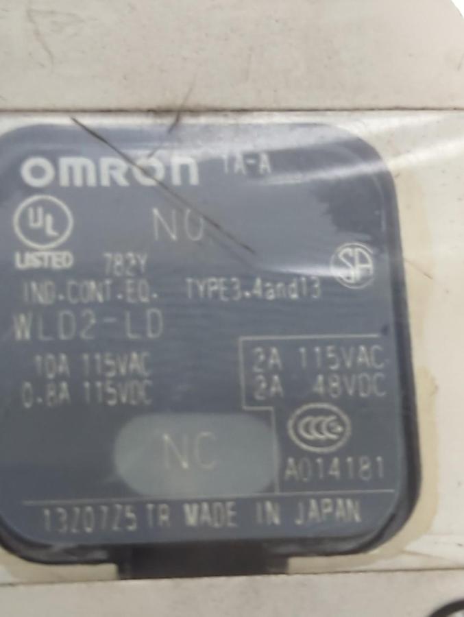 Used OMRON,WLD2-LD,LIMIT SWITCH PRE-OWNED
