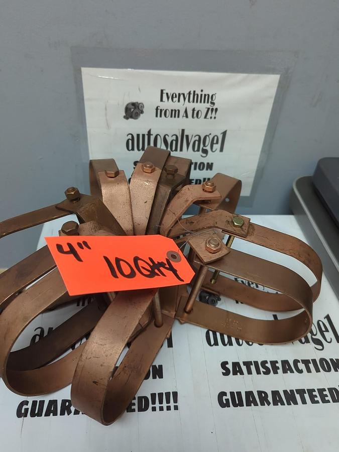 ERICO & CADDY,402,4 INCH CT ADJUSTABLE CLEVIS PIPE HANGER LOT OF 10 NOS