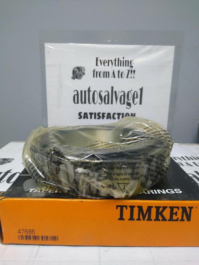 Used Timken,47686,Roller Bearing Cone NOS