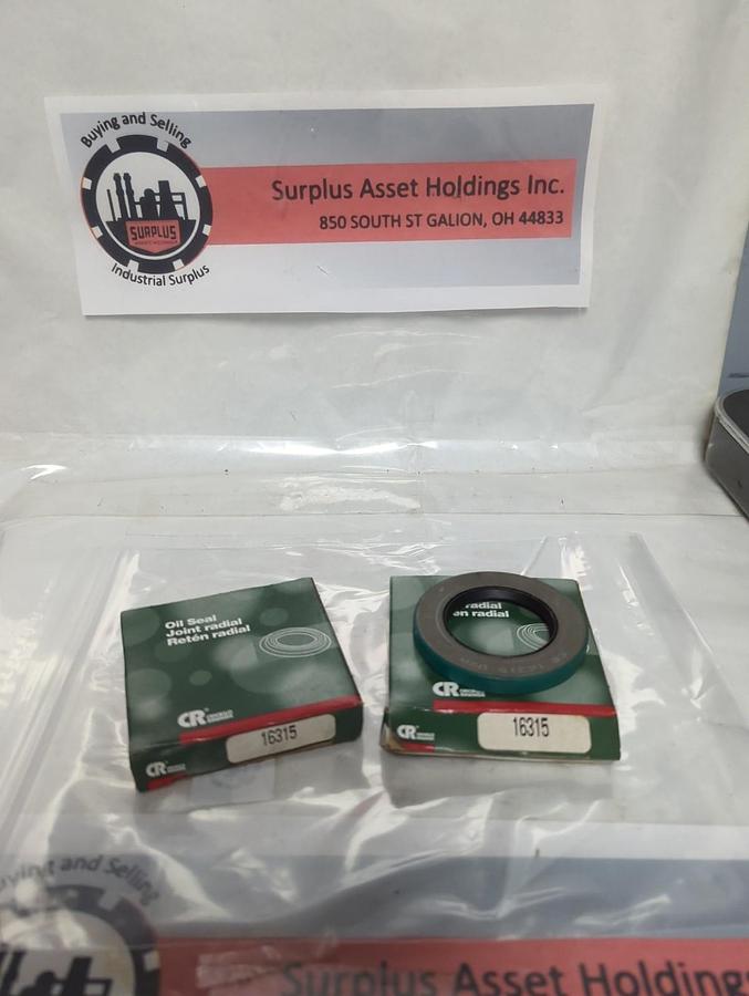 CHICAGO RAWHIDE,16315,OIL SEAL LOT OF 2 NOS