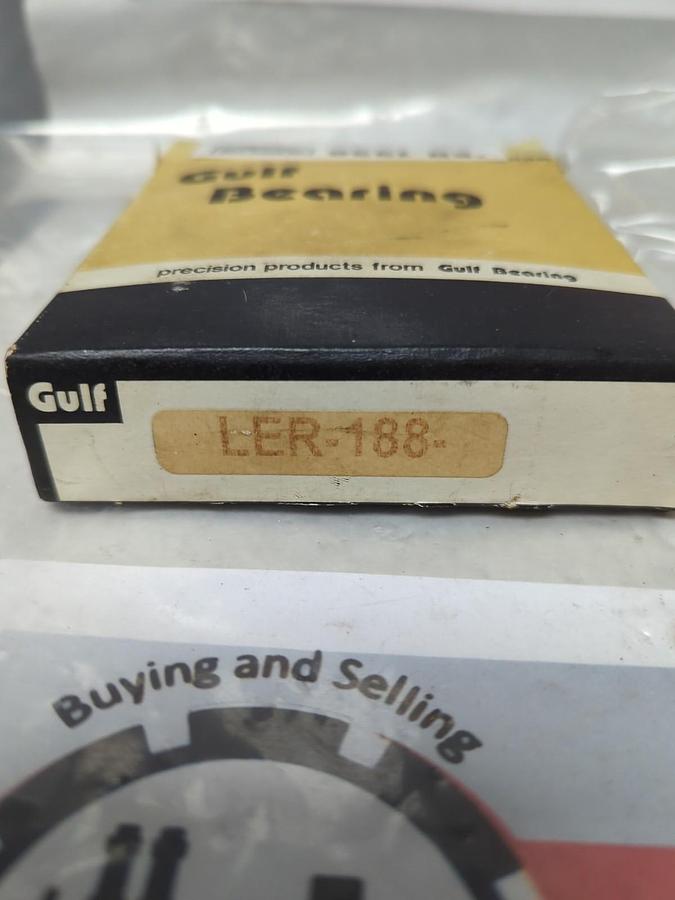 GULF BEARING,LER-188,ALUMINUM BEARING SEAL 3-3/16 INCH NOS