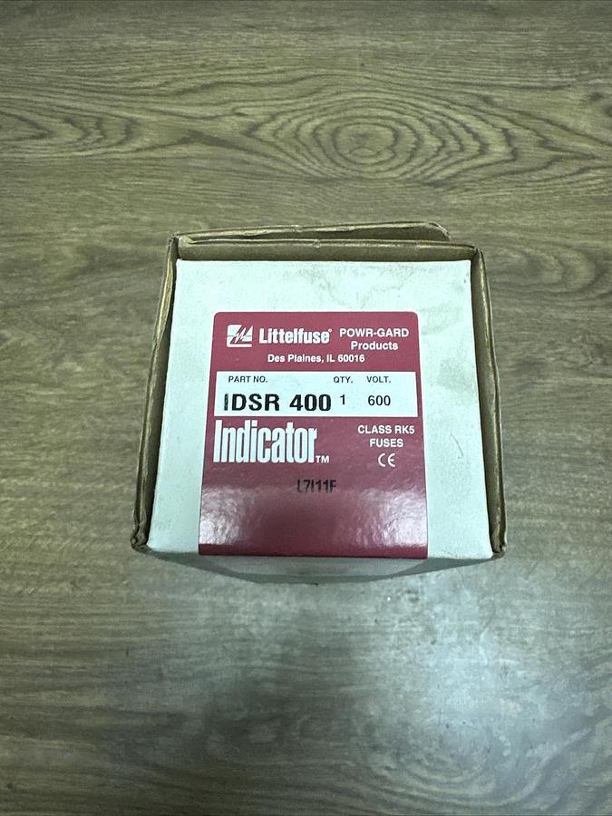 Littelfuse,IDSR400,TIme Delay Fuse 75-600V