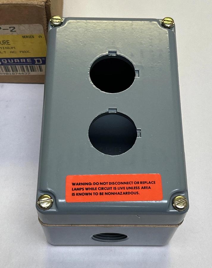 SQUARE D,9001KY2,ALUMINUM ENCLOSURE NEW