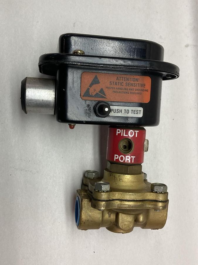 Used Pallmatic III,1209901,Solid State 1/2" Drain Valve 5-300 PSIG 120/110V  9W