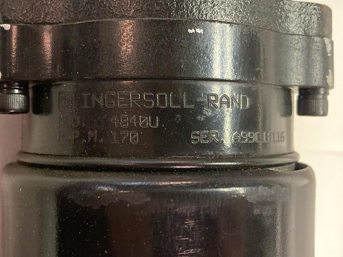 Used Ingersoll-Rand,Model 4840U,Multi-Vane Air Motor RPM 170
