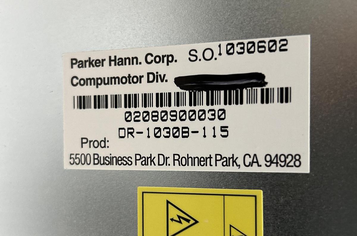 PARKER,DR-1030B-115,SERVO DRIVE NOS