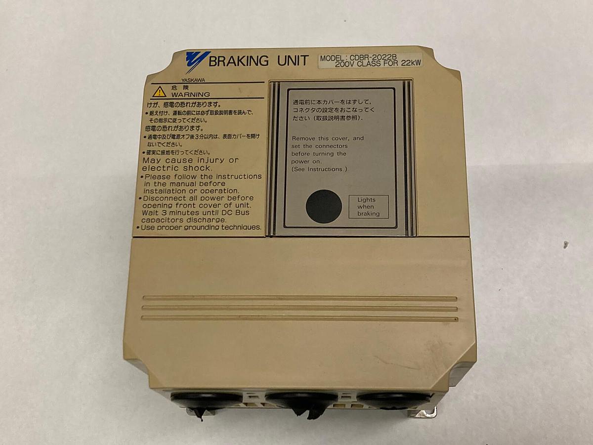 Used Yaskawa,CDBR-2022B,Dynamic Braking Transistor 22kW