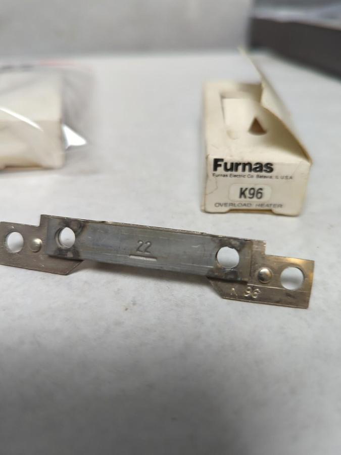 FURNAS,K96,THERMAL OVERLOAD HEATER ELEMENT LOT OF 2 NOS