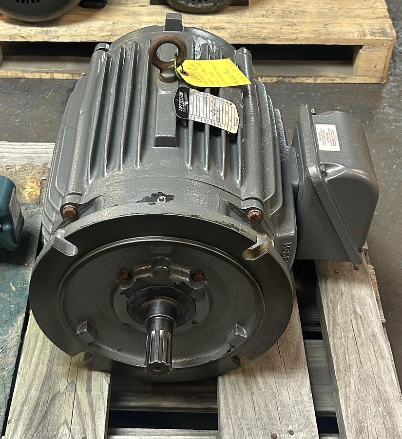 Used LIFT TECH,44987645,MOTOR 20HP 460V 1675/550RPM 3PH 286TDZ FRAME