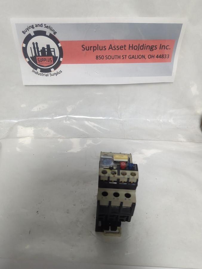 Used TELEMECANIQUE,LR2-D1306,THERMAL OVERLOAD RELAY W/ LA7-D1064 TERMINAL BLOCK