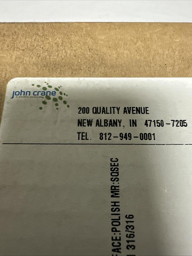 Used John Crane,B06145,Seal Assembly Kit 2.625"