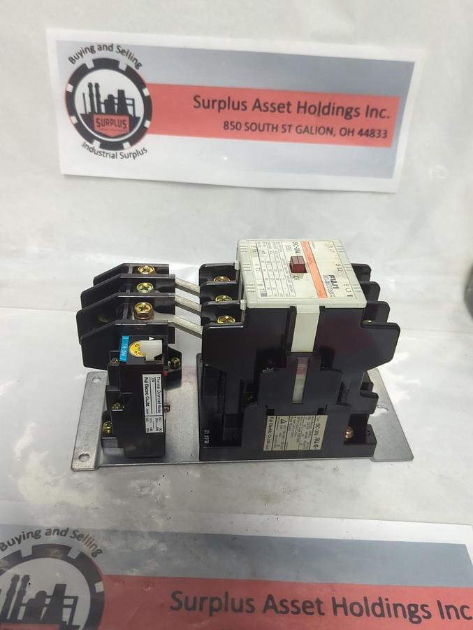 FUJI,SC-3N,MAGNETIC CONTACTOR SC65AA WITH THERMAL OVERLOAD RELAY NOS
