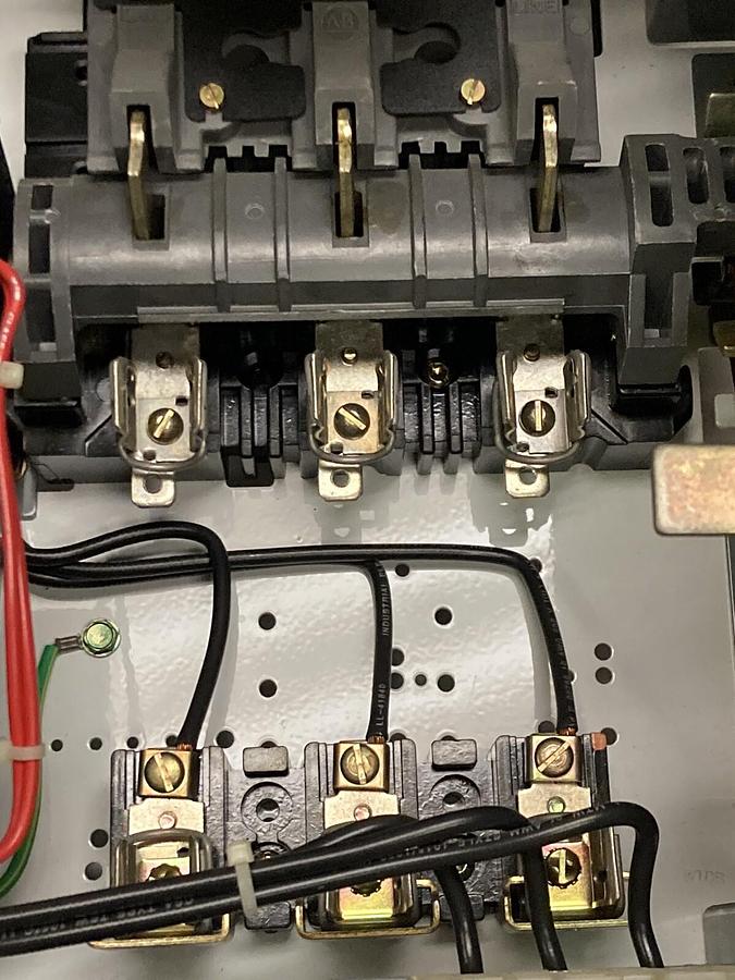 Used Allen-Bradley,2100 2112B,Size 1 Fused MCC 12 INCH Starter Feeder Bucket