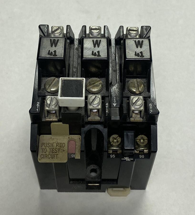 Used ALLEN BRADLEY,592-KOV69,SER A OVERLOAD RELAY