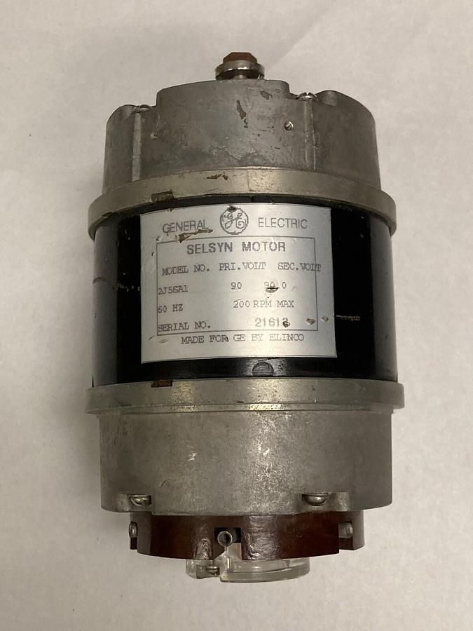Used General Electric,2J5SA1,Selsyn Motor 200RPM 60 HZ