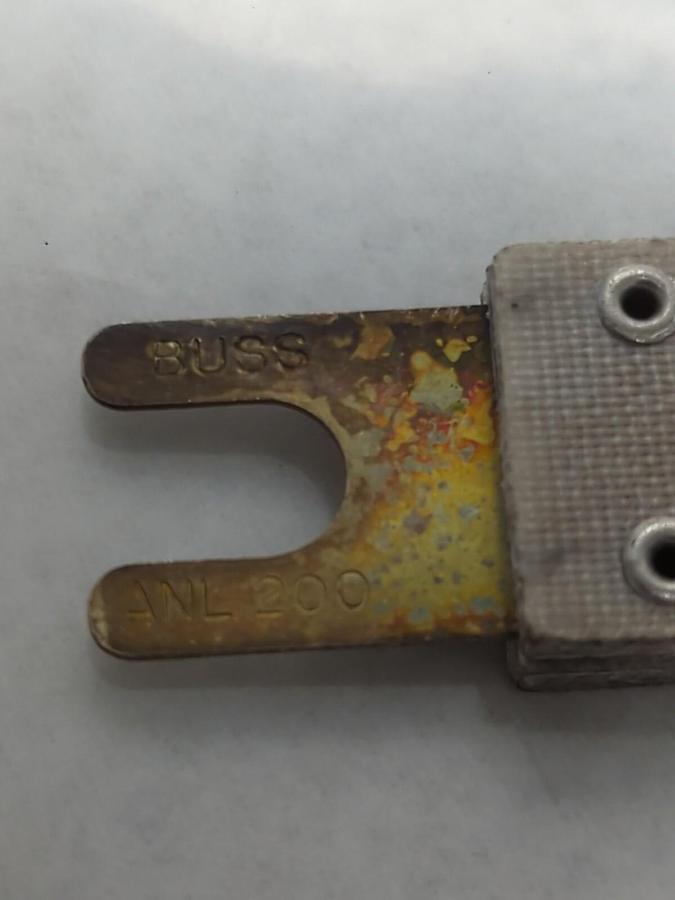 Used BUSS,ANL-200,CIRCUIT LIMITER 200 AMP LOT OF 6 PRE-OWNED