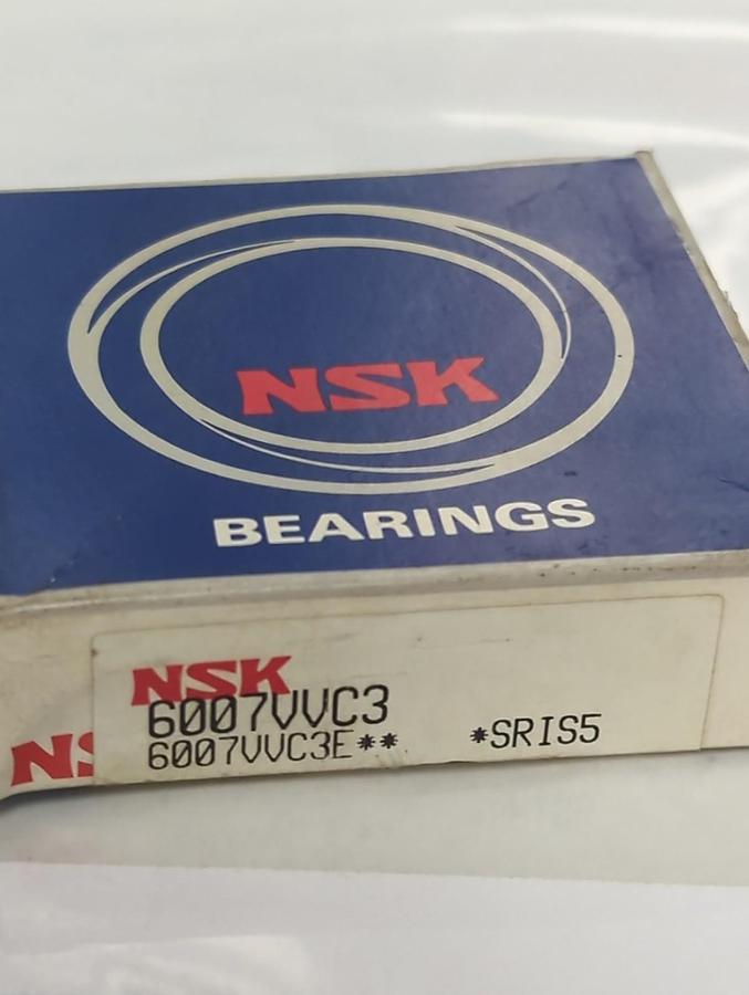 NSK,6307VVC3,DEEP GROOVE BALL BEARING 35X80X21MM NOS