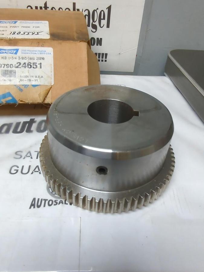 LOVEJOY,697904-24651 C3,HUB 1-3/4 INCH 3/8X3/16KW 2SS90 NOS