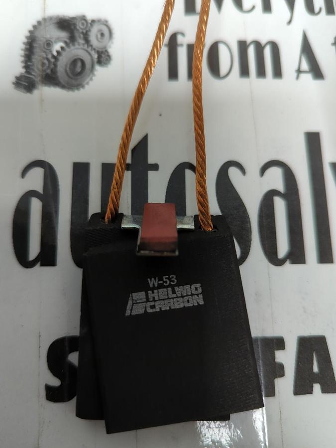 HELWIG CARBON,W-53,CARBON MOTOR BRUSHES PACK OF 2 NOS