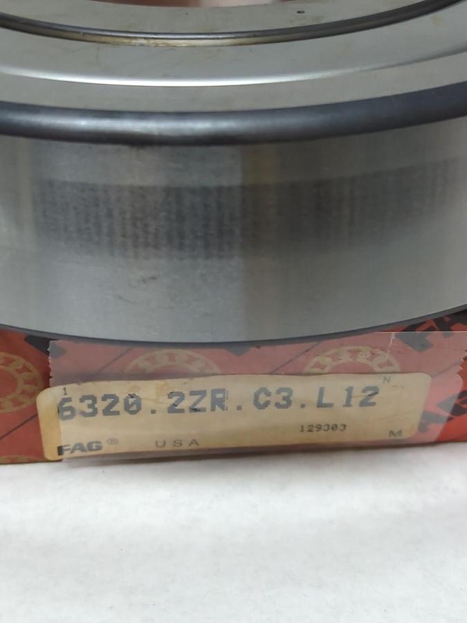 FAG,6320.2ZR.C3.L12,DEEP GROOVE BALL BEARING NOS