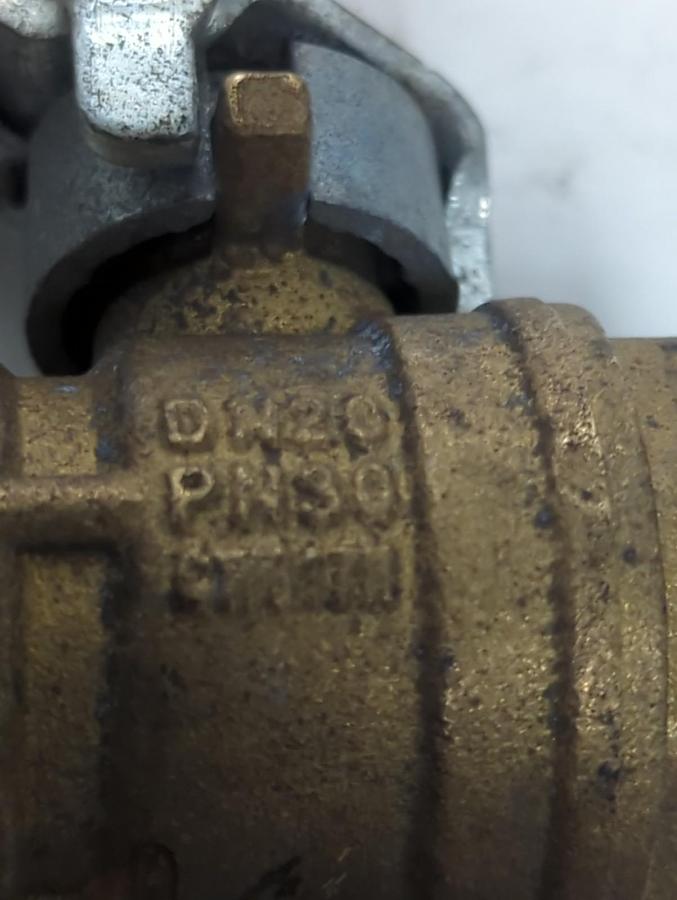 Used FNW,DN20,BALL VALVE 3/4 INCH PRE-OWNED
