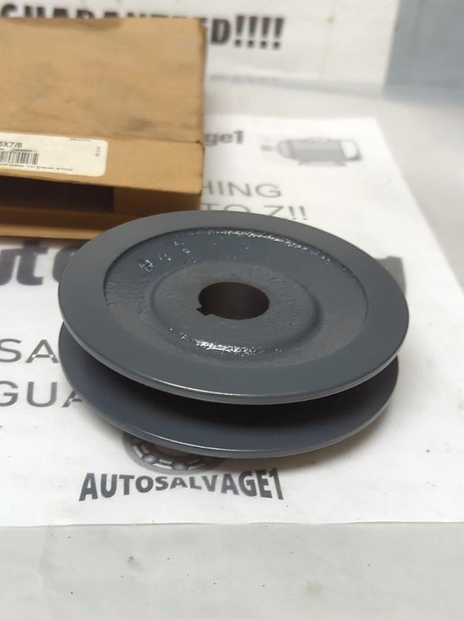 BROWNING,BK45X7/8,FIXED PITCH SHAEAVE 1- GROOVE NOS