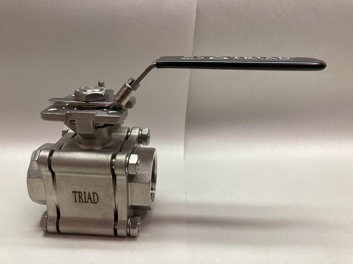 Triad,F05-F07,2 Inch NPT Ball Valve CF8M 1500 WOG