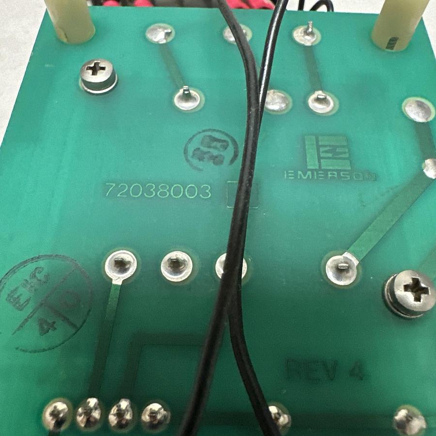 Used Emerson,72038012,Power Supply Control Board